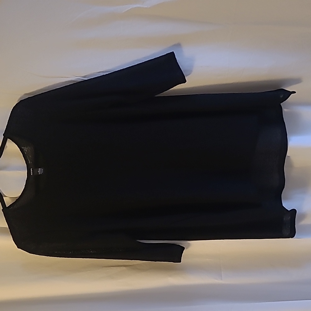 Alfani tunic, xl, black